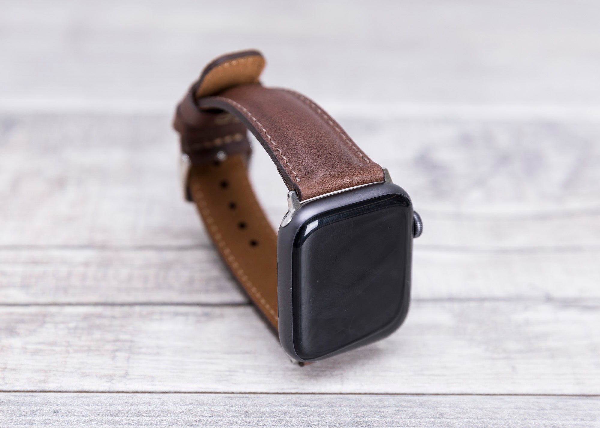 Braunes Lederarmband - O2Leather